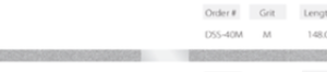 Double Sided Solid Medium Diamond Strips Finishing (IPR) 4.0MM - Medium