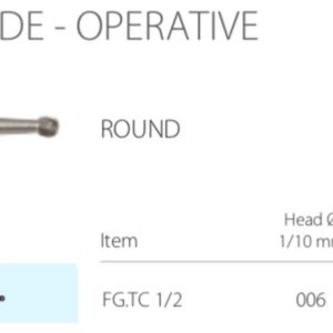 Tungsten Carbide - Friction Grip - Round size 1/2 (Pack of 10)
