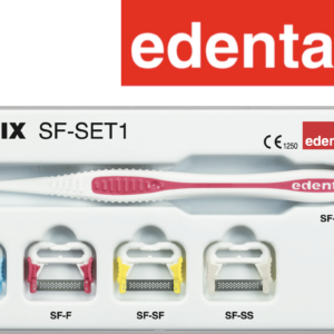 Edenta - IPR - Saw Intro Kit - Contains: Handle / Med / Fine / Super Fine / Serrated.