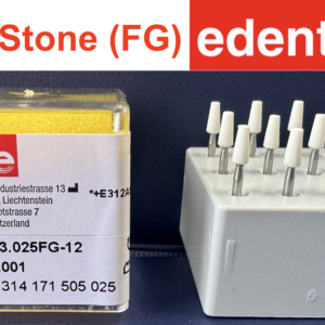 Edenta - Whitestones - High Speed FG - Flat End Taper - Pack of 12