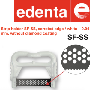 Edenta - IPR - Saw Refil - Contains: Serrated Edge - White x 10 (No Handle)